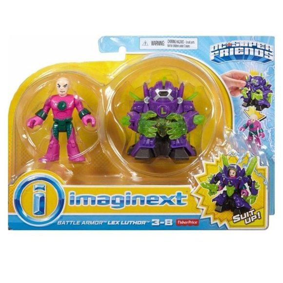 Fisher-Price Other - NEW DC Super Friends Imaginext Battle Armor Lex Luthor